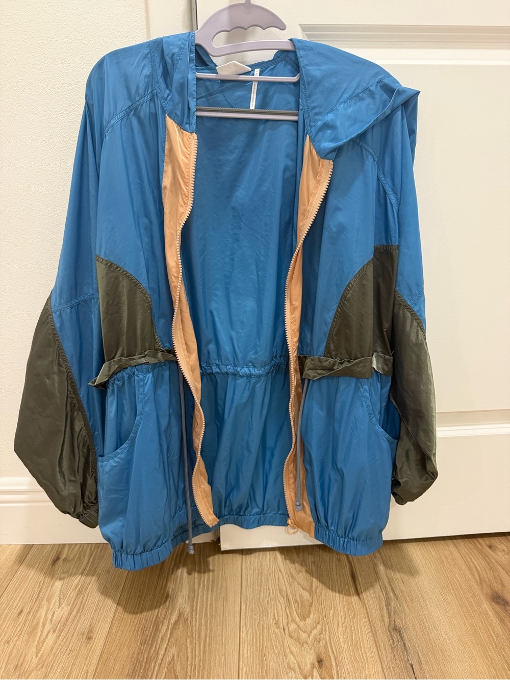 Urban Outfitters Blue Windbreaker Jacket